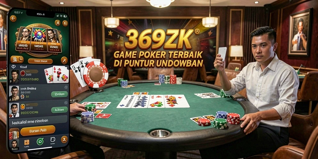 Tampilan gameplay poker yang menarik di 369ZK.