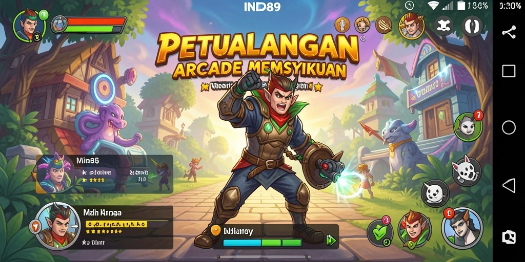 Screenshot dari gameplay IND89 yang menampilkan aksi seru dan grafis yang menarik.
