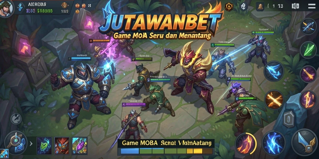 Gameplay menarik dari JUTAWANBET dalam pertempuran tim.