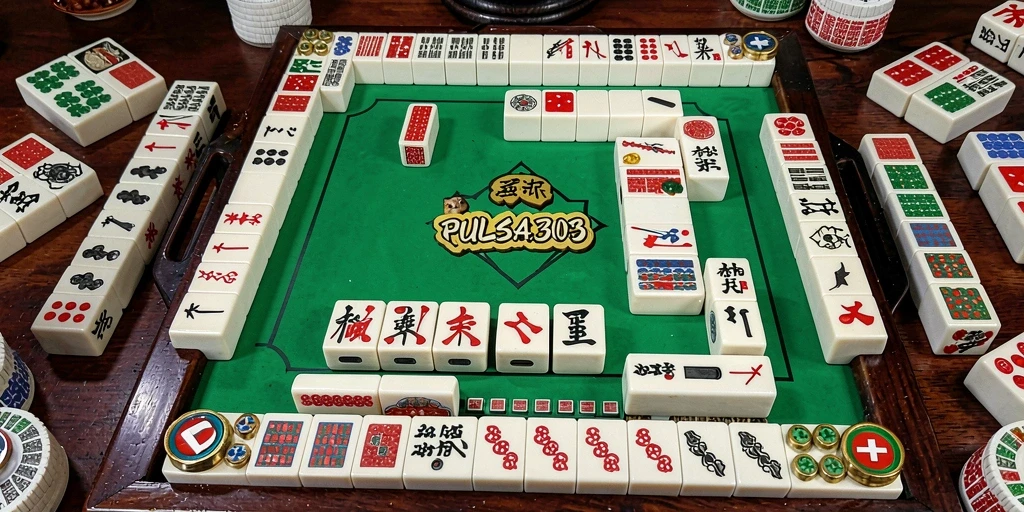 Screenshot gameplay PULSA303 menampilkan keseruan permainan Mahjong.
