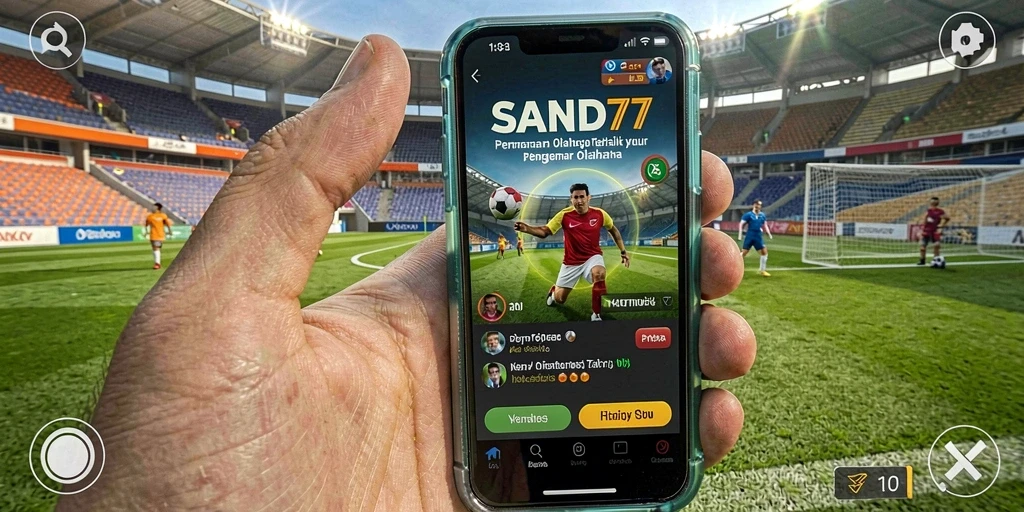 Tampilan gameplay SAND77 yang penuh aksi dan kompetisi.